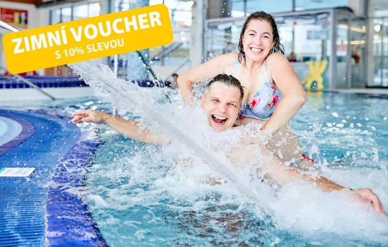 ZIMNÍ voucher SOBOTA - NEDĚLE / Zóna 2+1 / dospělá osoba / 3,5 hod.