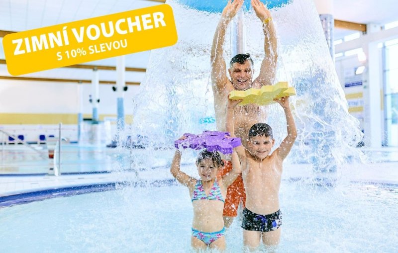 ZIMNÍ voucher SOBOTA - NEDĚLE / Zóna 2+1 / rodina 3 osoby / 3,5 hod.