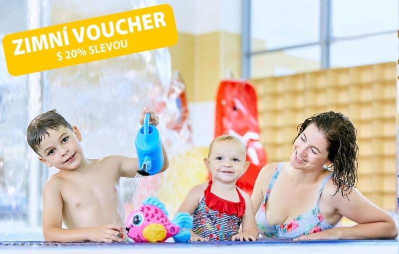 ZIMNÍ voucher SOBOTA - NEDĚLE / Zóna 2+1 / rodina 3 osoby / celodenní