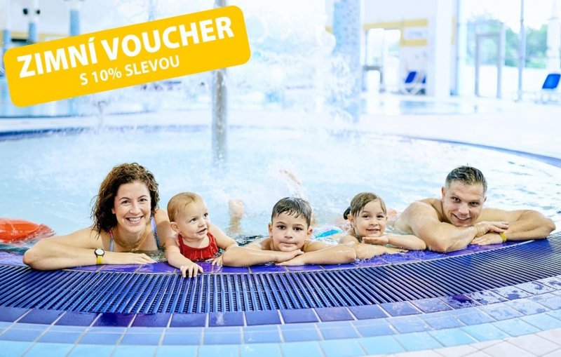 ZIMNÍ voucher SOBOTA - NEDĚLE / Zóna 2+1 / rodina 5 osob / 3,5 hod.