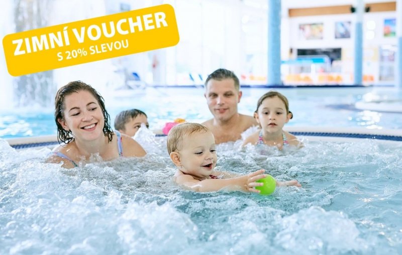 ZIMNÍ voucher SOBOTA - NEDĚLE / Zóna 2+1 / rodina 5 osob / celodenní